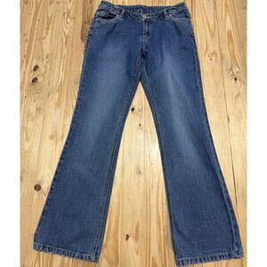Denim Jeans Silverbird Premium Bootcut Med Wash Mid Rise size 4 30x32